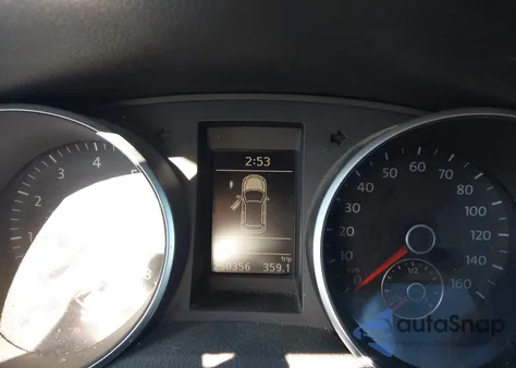 2012 Volkswagen Jetta Sportwagen 2.5L Se из США, поврежденный, VIN 3VWPP7AJ0CM706006